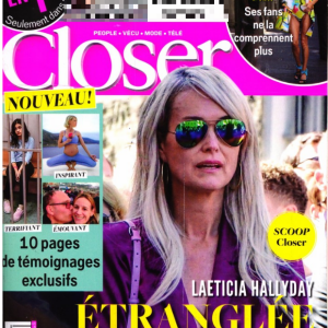 Couverture du magazine Closer du 5 juillet 2019