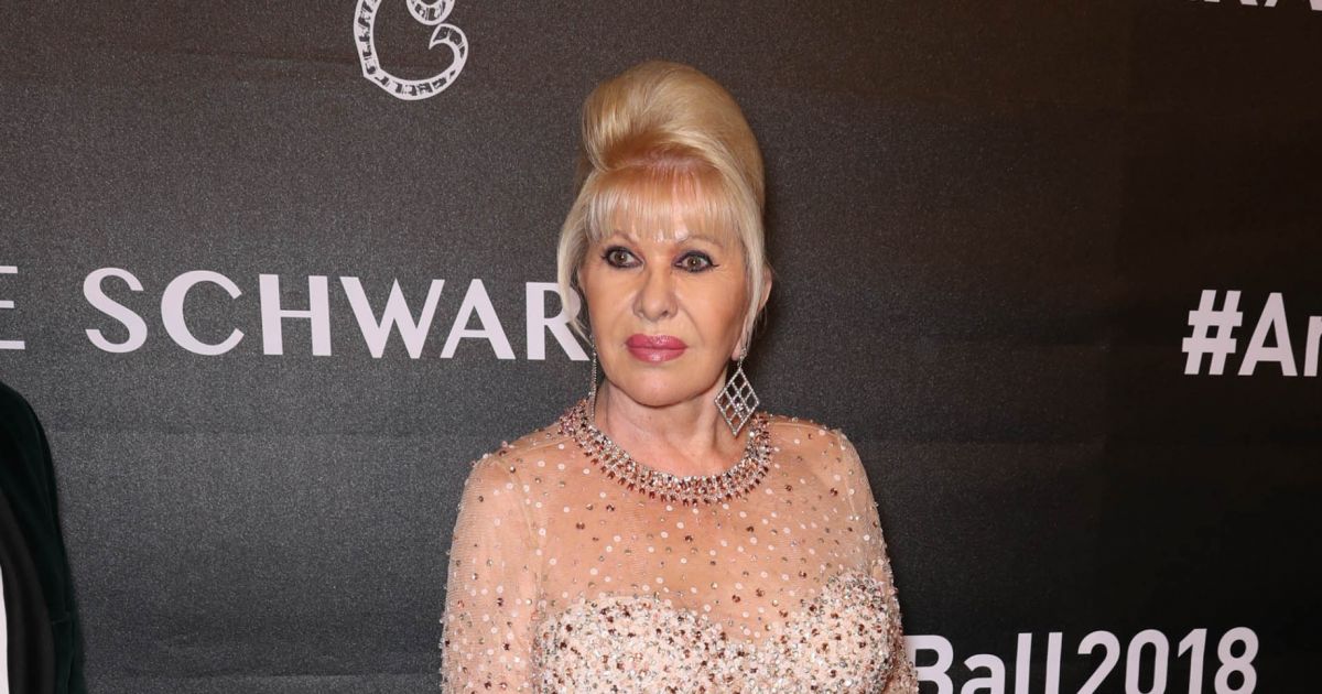 Ivana Trump  La Soire Angel Ball 2018  New York Le 22 Octobre 2018 