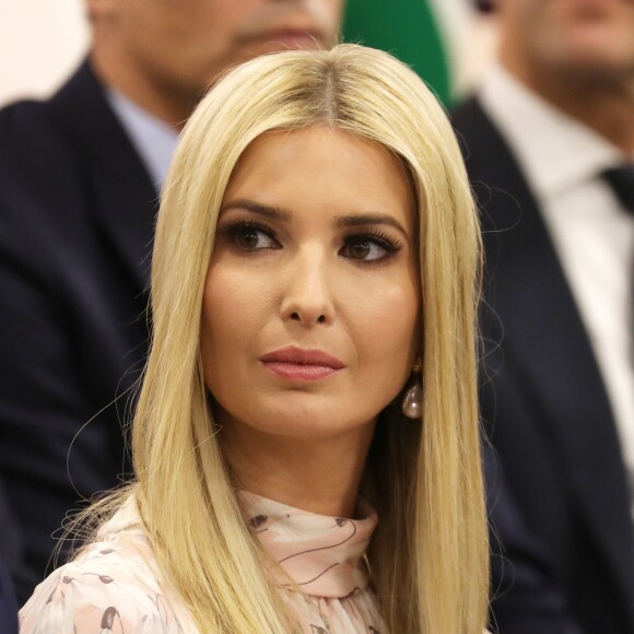 Ivanka Trump (conseillère du président des États-Unis) - Evènement parallèle organisé par le Premier Ministre japonais, sur le thème "Promouvoir la place des femmes au travail" au centre de congrès Intex Osaka lors du sommet du G20 à Osaka, Japon, le 29 juin 2019. © Dominque Jacovides/Pool/Bestimage