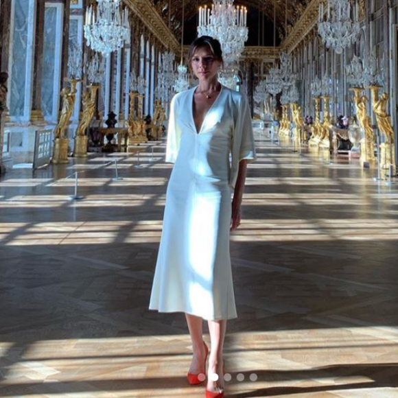 David et Victoria Beckham fêtent leurs 20 ans de mariage avec une visite privée du Château de Versailles. Juillet 2019.