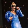 Céline Dion en concert lors du "2019 British Summer Time Festival"à Hyde Park. Londres, le 5 juillet 2019.