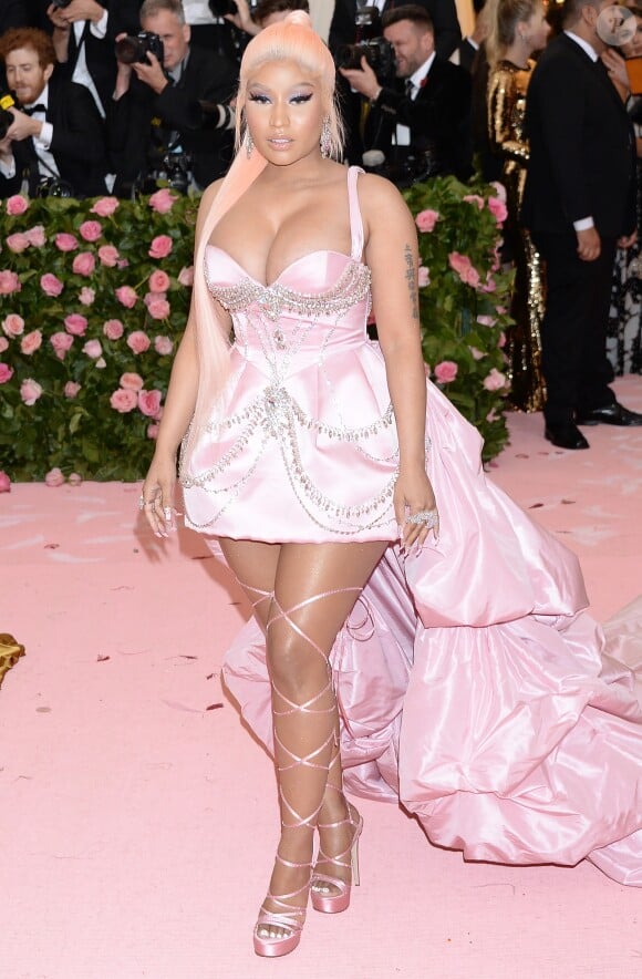 Nicki Minaj à la 71ème édition du Met Gala 2019 au Metropolitan Museum of Art à New York, le 6 mai 2019.