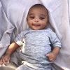 Psalm West, le fils de Kim Kardashian et Kanye West. Juillet 2019.