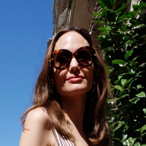 Angelina Jolie arrive à son hôtel à Paris, France, France, le 9 juillet 2019.