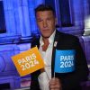 Exclusif - Benjamin Castaldi - Concert "Paris, À nous les Jeux!" pour fêter l'attribution des Jeux Olympiques et Paralympiques d'été 2024 sur la place de l'hôtel de ville de Paris, France, le 15 septembre 2017. © Veeren/Bestimage