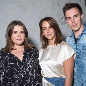 Camille Gottlieb, Pauline Ducruet, Louis Ducruet - Défilé Alter Designs mode homme printemps-été 2020, le premier défilé de Pauline Ducruet dans le cadre de la Fashion Week de Paris à la Cartonnerie à Paris le 18 juin 2019. © Cyril Moreau/Bestimage