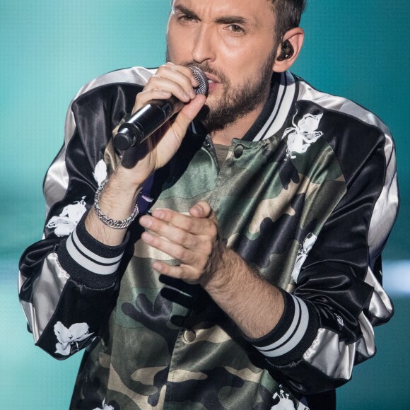 Exclusif - Christophe Willem - Enregistrement de l'émission "Michel Berger, 25 ans déjà - L'hommage symphonique" à la Seine Musicale à Boulogne-Billancourt. L'émission sera diffusée le 29 juillet en prime time sur TF1. Le 6 juin 2017 © Cyril Moreau-Veeren Ramsamy / Bestimage