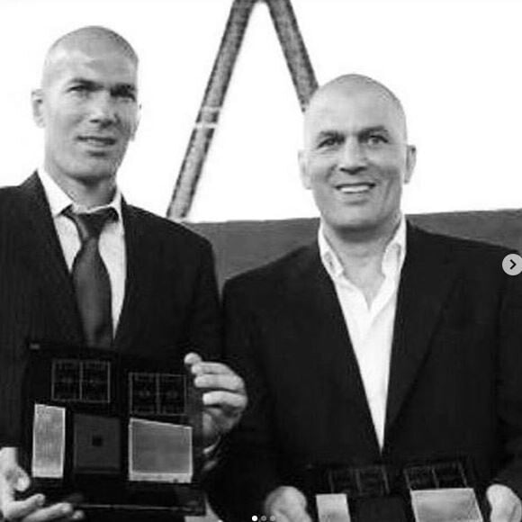 Zinédine Zidane rend hommage à son grand frère Farid mort à 54 ans sur Instagram le 14 juillet 2019.
