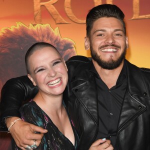 Anne Sila et Rayane Bensetti - Projection exceptionnelle du nouveau Disney "Le Roi Lion" au Grand Rex à Paris le 11 juillet 2019. © Coadic Guirec/Bestimage