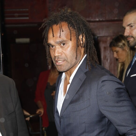 Christian Karembeu - Dîner de l'équipe de France 98 au Buddha-Bar à Paris à l'occasion des 20 ans de la victoire de l'équipe de France, le 11 juin 2018. © Marc Ausset-Lacroix/Bestimage