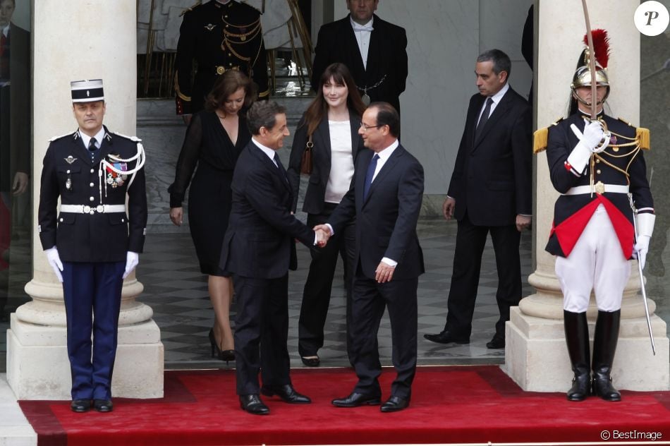 François Hollande, Nicolas Sarkozy, Valérie Trierweiler, Carla Bruni ...