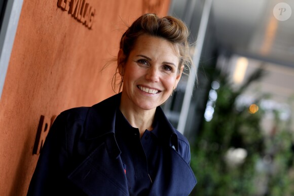 Laura Tenoudji au village lors des internationaux de France de Tennis de Roland Garros 2019 à Paris, France, le 27 mai 2019. © Jacovides-Moreau/Bestimage