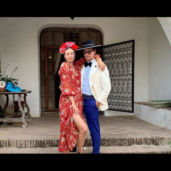 Maria Sharapova pose avec Alexander Gilkes sur Instagram le 22 juillet 2019.