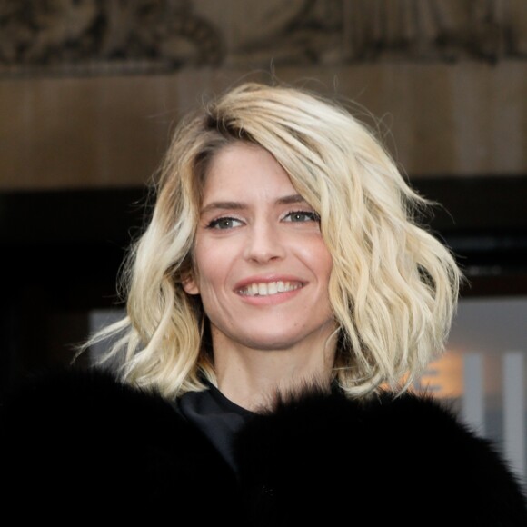 Alice Taglioni - Arrivées au défilé de mode Haute-Couture printemps-été 2019 "Elie Saab" à Paris. Le 23 janvier 2019 © Veeren-CVS / Bestimage