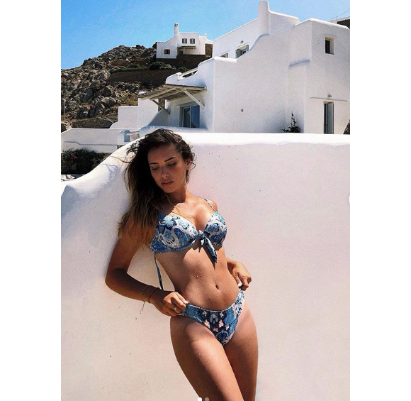 Kleofina de "Pékin Express 2019" divine en bikini, en Grèce, le 24 juin 2019