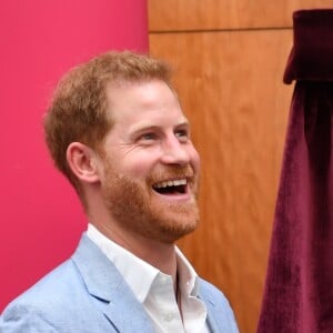 Le prince Harry, duc de Sussex visite l'Université Sheffield Hallam et découvre les nouvelles technique de recherche et d'apprentissage de l'université. Sheffield, le 25 juillet 2019.