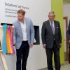 Le prince Harry, duc de Sussex, lors d'une visite à l'hôpital pour enfants de Sheffield le 25 juillet 2019 à Sheffield, en Angleterre le 25 juillet 2019.
