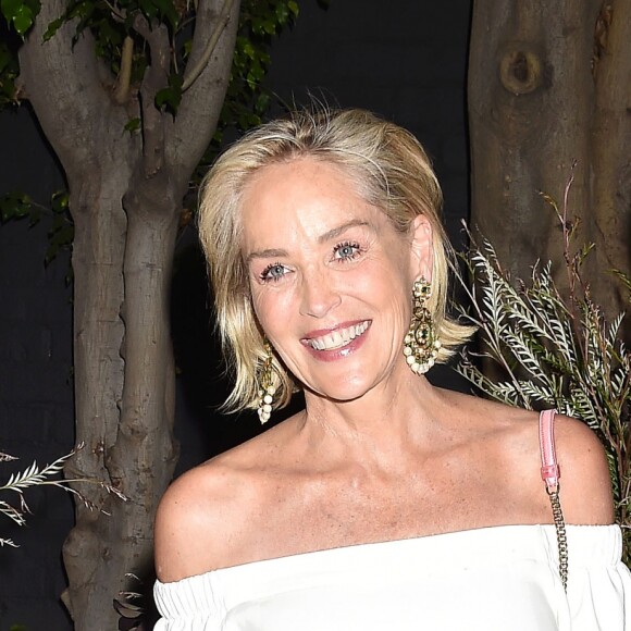 Sharon Stone à la soirée "Brain Health Initiative 100th Anniversary of Women's Suffrage Gala" à Los Angeles, le 17 juillet 2019. © CPA/Bestimage