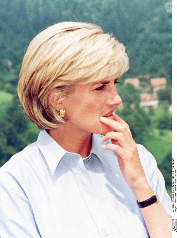 Princesse Diana le 6 août 1997.