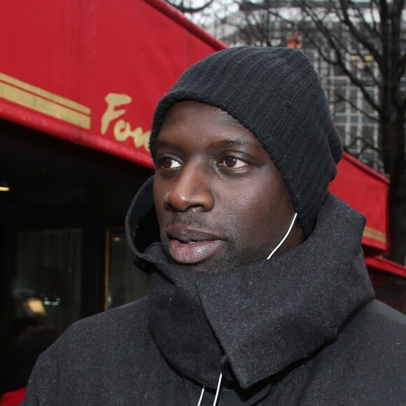 Omar Sy - Arrivées pour le déjeuner des nominations des 'César' au Fouquet's à Paris Le 4 Février 2017.