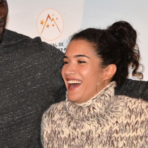 Omar Sy et Sabrina Ouazani à l'avant-première du film "Sahara" à l'UGC Ciné Cité Bercy à Paris, le 29 janvier 2017. © Ramsamy Veeren/Bestimage