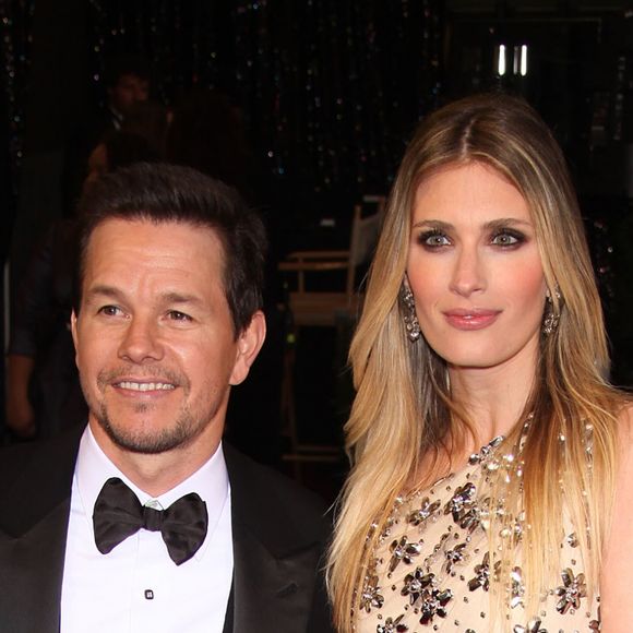 Mark Walhberg et sa femme Rhea Durham à Los Angeles le 28 février 2011.