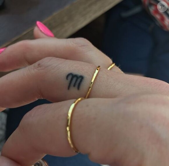 Le tatouage de Rhea Durham pour son mari Mark Wahlberg (mai 2019).