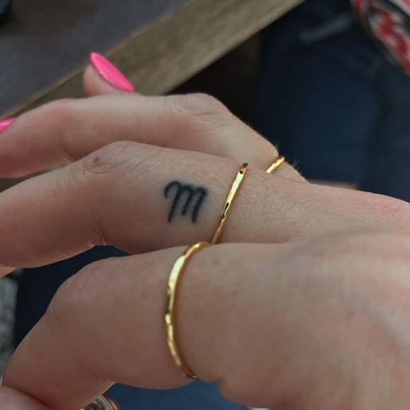 Le tatouage de Rhea Durham pour son mari Mark Wahlberg (mai 2019).