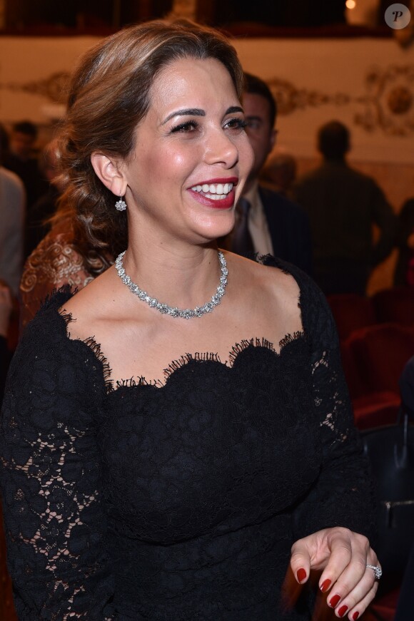 La princesse Haya de Jordanie - Remise des prix des Galileo Awards à Florence le 6 novembre 2015.