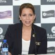 La princesse Haya de Jordanie au championnat equestre "CSIO" de Barcelone le 29 septembre 2013.