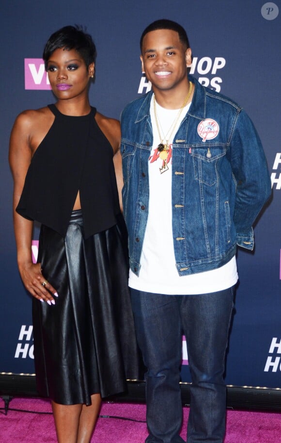 Afton Williamson et Tristan Mack Wilds lors de la remise des prix "The 2016 VH1 Hip Hop Honors: All Hail The Queens" à New York, le 11 juillet 2016.