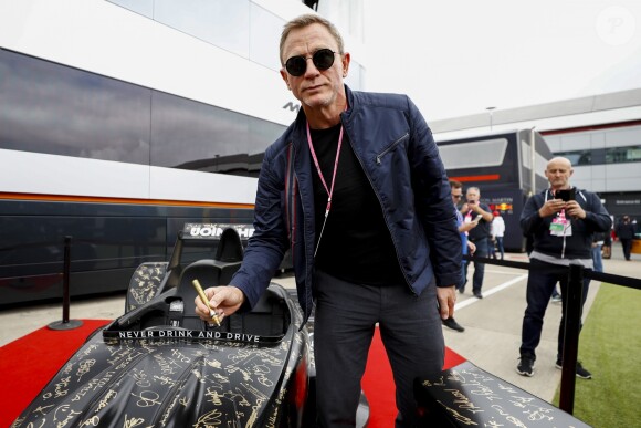 Daniel Craig - Grand Prix automobile de Grande-Bretagne à Silverstone au Royaume-Uni, le 14 juillet 2019.