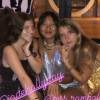 Jade Hallyday en soirée disco avec ses copines à Saint-Barth, le 6 août 2019.