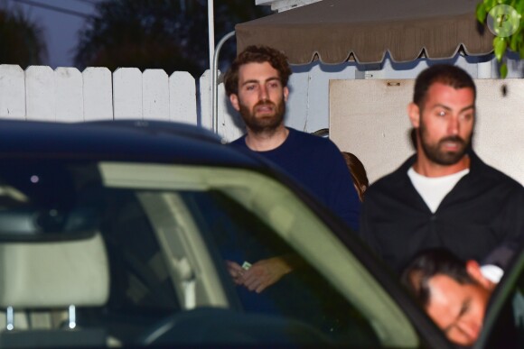 Exclusif - Emma Stone et son compagnon Dave McCary sont allés dîner dans le restaurant Giorgio Baldi à Santa Monica, le 8 août 2019.