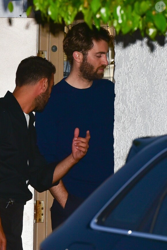 Exclusif - Emma Stone et son compagnon Dave McCary sont allés dîner dans le restaurant Giorgio Baldi à Santa Monica, le 8 août 2019.