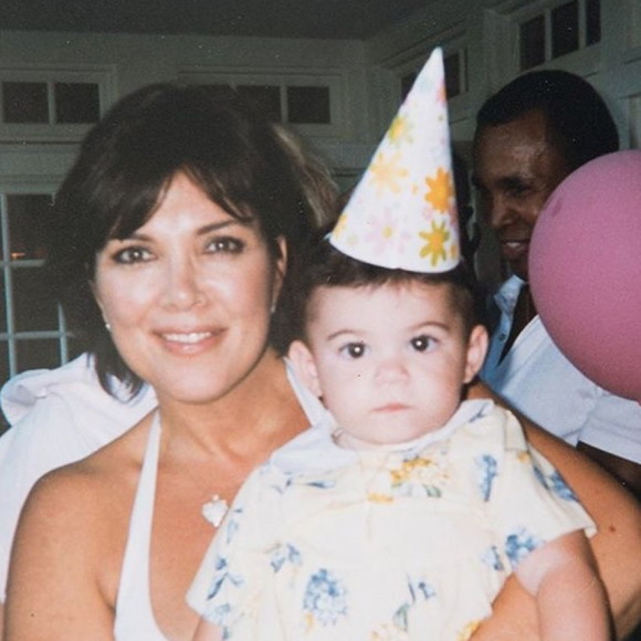 Kris Jenner souhaite un joyeux anniversaire à sa fille Kylie Jenner, le 10 août 2019.