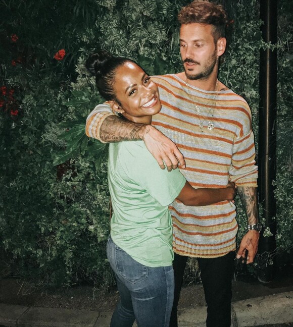 Christina Milian et M. Pokora sur Instagram