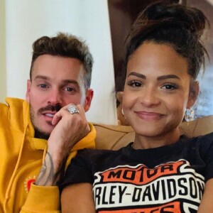 Christina Milian et M.Pokora sur Instagram.