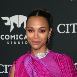 Zoe Saldana - Avant-première du film "Avengers : Endgame" à Los Angeles, le 22 avril 2019.