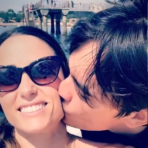 Capucine Anav a partagé des photos d'elle et de son chéri Alain-Fabien Delon pour leurs 2 ans et demi, sur Instagram, le 13 août 2019.
