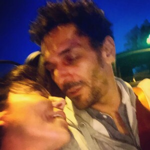 Sandra et Tomer Sisley sur Instagram.