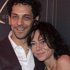 Tomer Sisley avec sa femme Sandra Sisley - Cérémonie de remise de prix du 39ème Festival Mondial du Cirque de Demain sur la Pelouse de Reuilly à Paris le 4 février 2018. © Pierre Perusseau/Bestimage