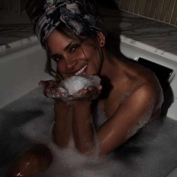 Halle Berry. Avril 2019.