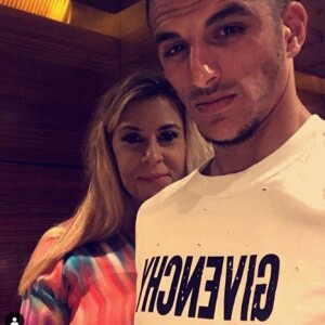 Yahya Boumediene publie une photo avec Marion Bartoli sur Instagram le 15 juillet 2019.
