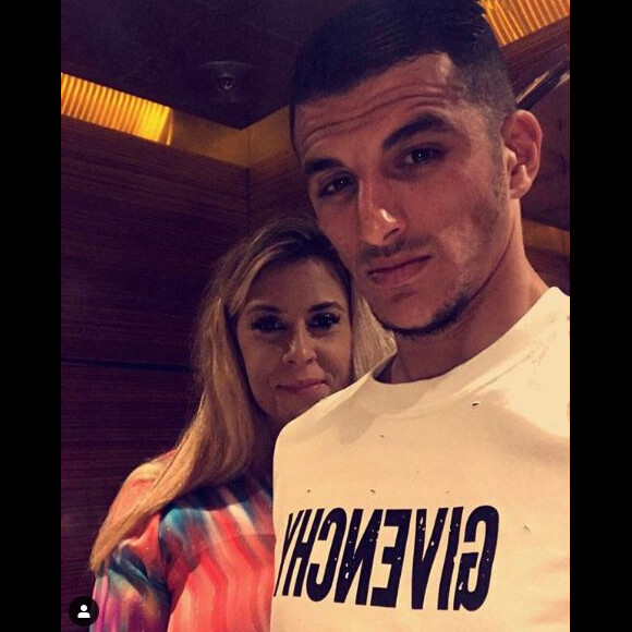 Yahya Boumediene publie une photo avec Marion Bartoli sur Instagram le 15 juillet 2019.