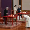 La princesse Ayako de Takamado, avant de quitter la famille impériale du Japon, a accompli un rituel le 26 octobre 2018 au palais impérial à Tokyo en vue de son mariage trois jours plus tard avec Kei Moriya.