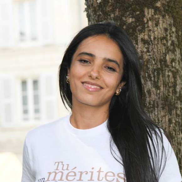 Hafsia Herzi lors de la 12ème édition du festival du Film d'Angoulême, le 21 août 2019. © Guirec Coadic/Bestimage