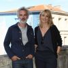Vincent Delerm et Julie Gayet lors de la 12ème édition du festival du Film d'Angoulême, le 21 août 2019. © Guirec Coadic/Bestimage