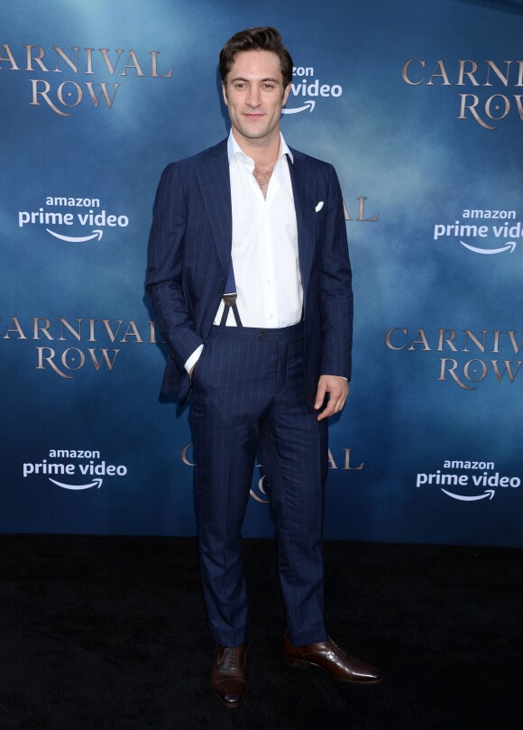 Arty Froushan à la première de la série télévisée Amazon Prime Video "Carnival Row" au TCL Chinese Theatre dans le quartier de Hollywood, à Los Angeles, Californie, Etats-Unis, le 21 août 2019.