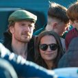 Michael Fassbender et sa femme Alicia Vikander ont été aperçus en train de visiter la ville natale de l'acteur à Killarney en Irlande, le 30 mai 2019.